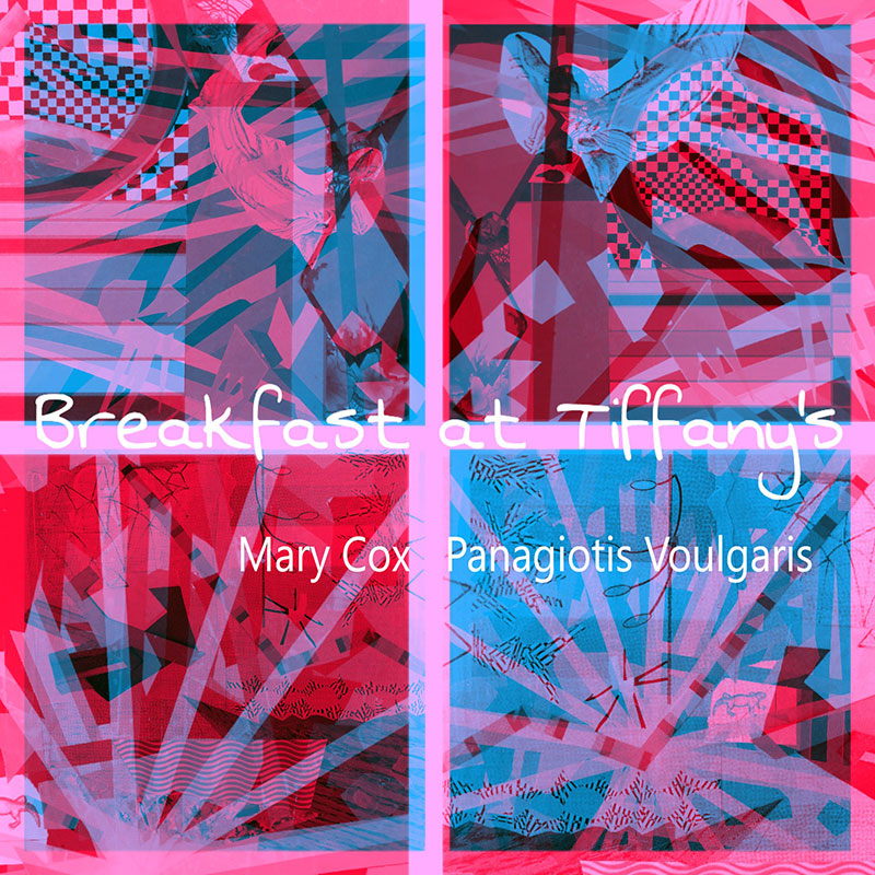 Breafast at Tiffanys - Art show Breafast at Tiffanys - Art show: Abstract colorful collage