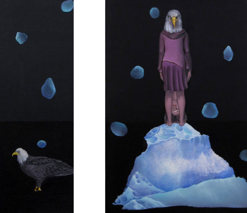 Fotini Poulia: Iceberg, Birds