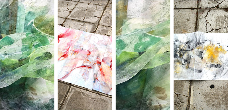 Shifting Spaces : Art Show Abstract nature tableaux : Art Show